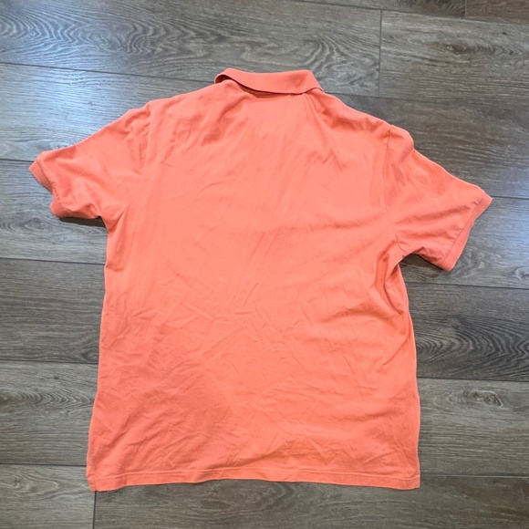 Lacoste Men's Cotton Polo, Orange, Size 6 (XL), lightweight, collared, summer - Picture 13 of 13